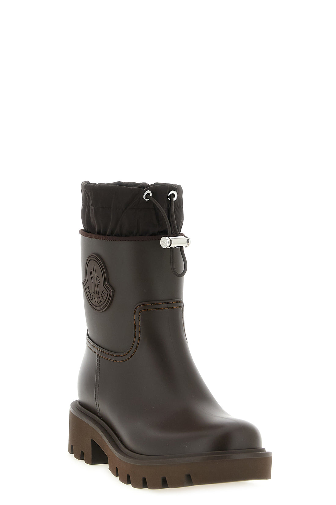 MONCLER 36 moncler kickstream ankle boots redefine the concept of rainproof footwear thro