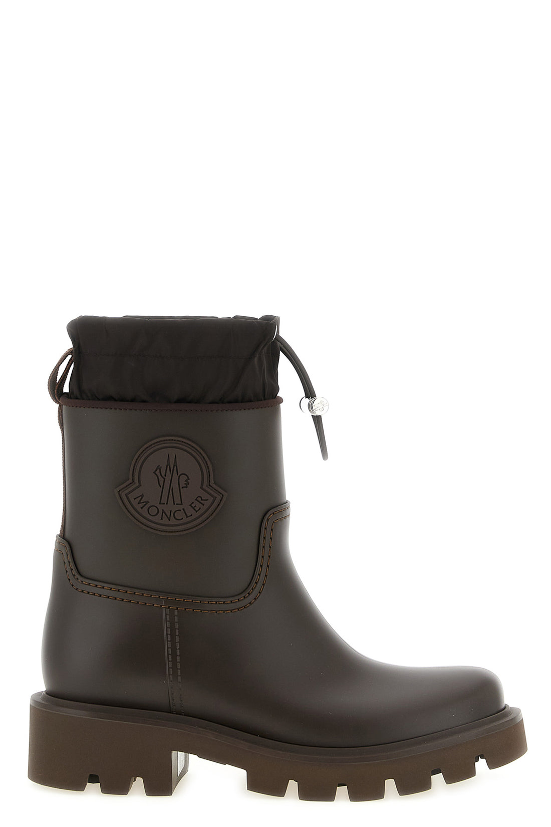 MONCLER 36 moncler kickstream ankle boots redefine the concept of rainproof footwear thro