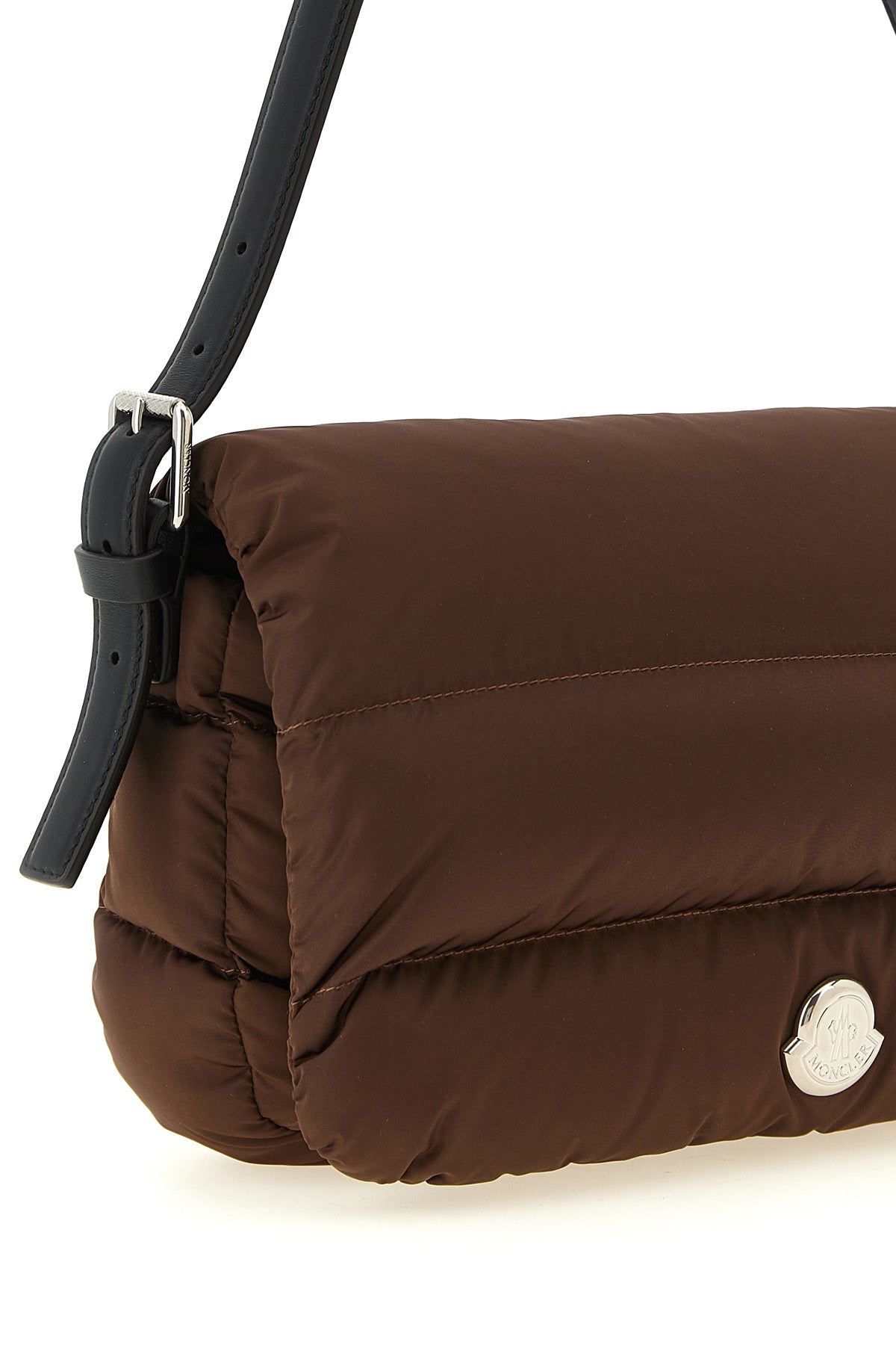 the moncler caradoc shoulder bag redefines the codes of outerwear through a bagu