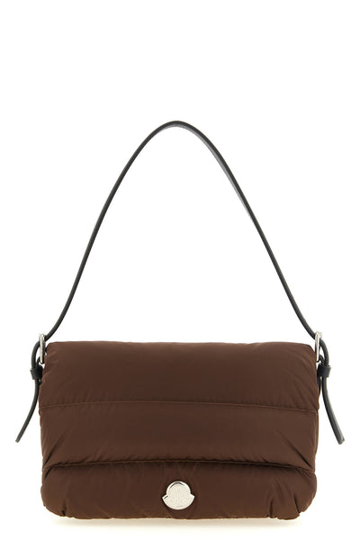 the moncler caradoc shoulder bag redefines the codes of outerwear through a bagu