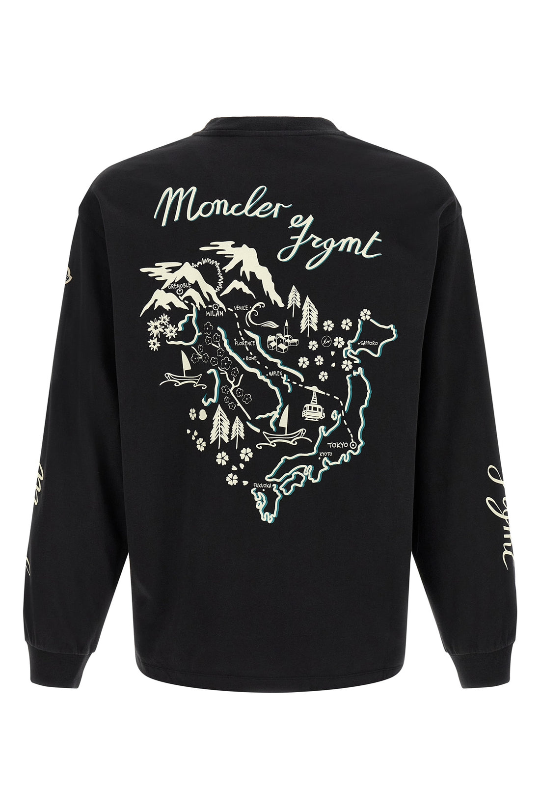 MONCLER GENIUS XL the moncler genius long-sleeved t-shirt in collaboration