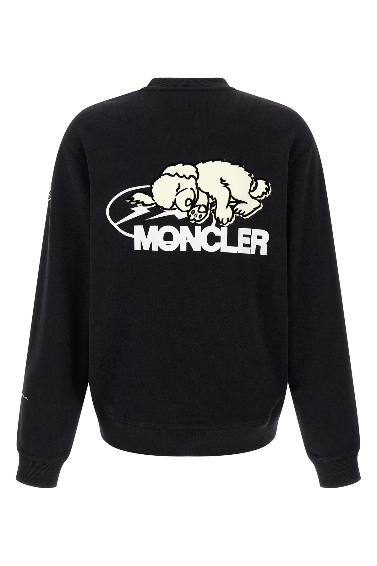 the moncler genius x fragment cotton jersey crew neck sweatshirt