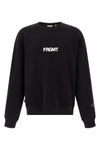 the moncler genius x fragment cotton jersey crew neck sweatshirt
