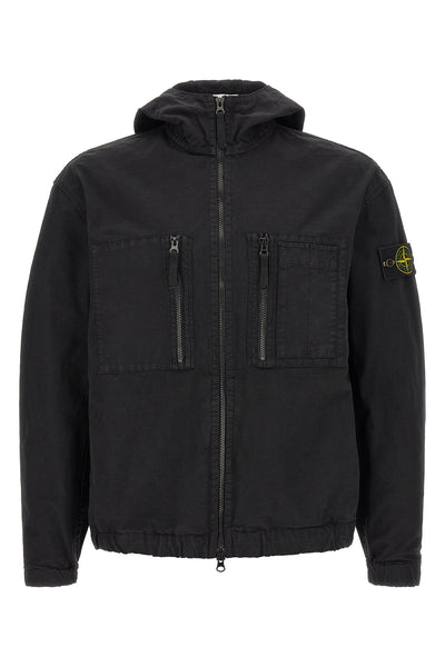 stone islands 1200011 hooded overshirt