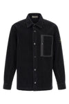 the stone island 1200016 overshirt in garment-dyed 800 cotton corduroy
