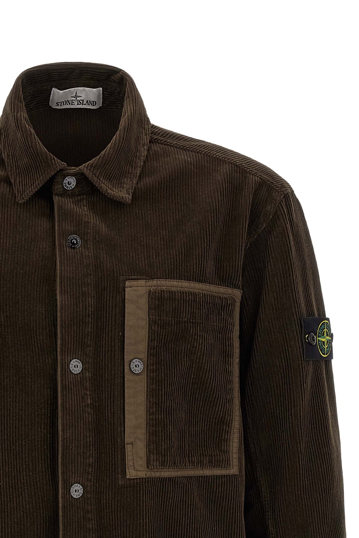 stone islands 1200016 corduroy overshirt