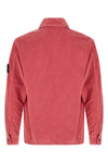 the stone island 1200016 overshirt in garment-dyed 800 cotton corduroy