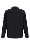 crinkled nylon overshirt