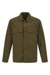 crinkled nylon overshirt