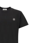 the stone island 2100027 garment-dyed 60/2 cotton jersey t-shirt