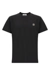 the stone island 2100027 garment-dyed 60/2 cotton jersey t-shirt