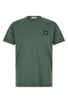 the stone island 2100027 garment-dyed 60/2 cotton jersey t-shirt