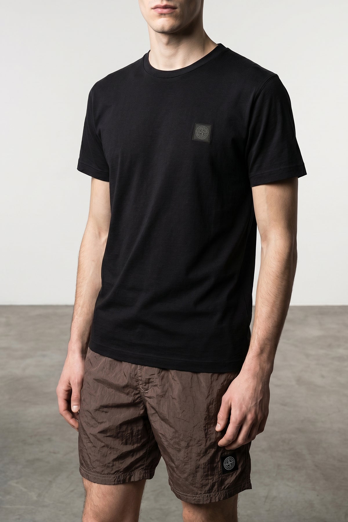 flamed cotton t-shirt