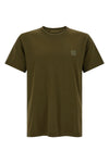 flamed cotton t-shirt