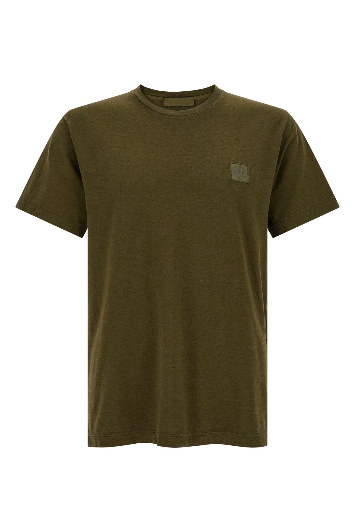flamed cotton t-shirt