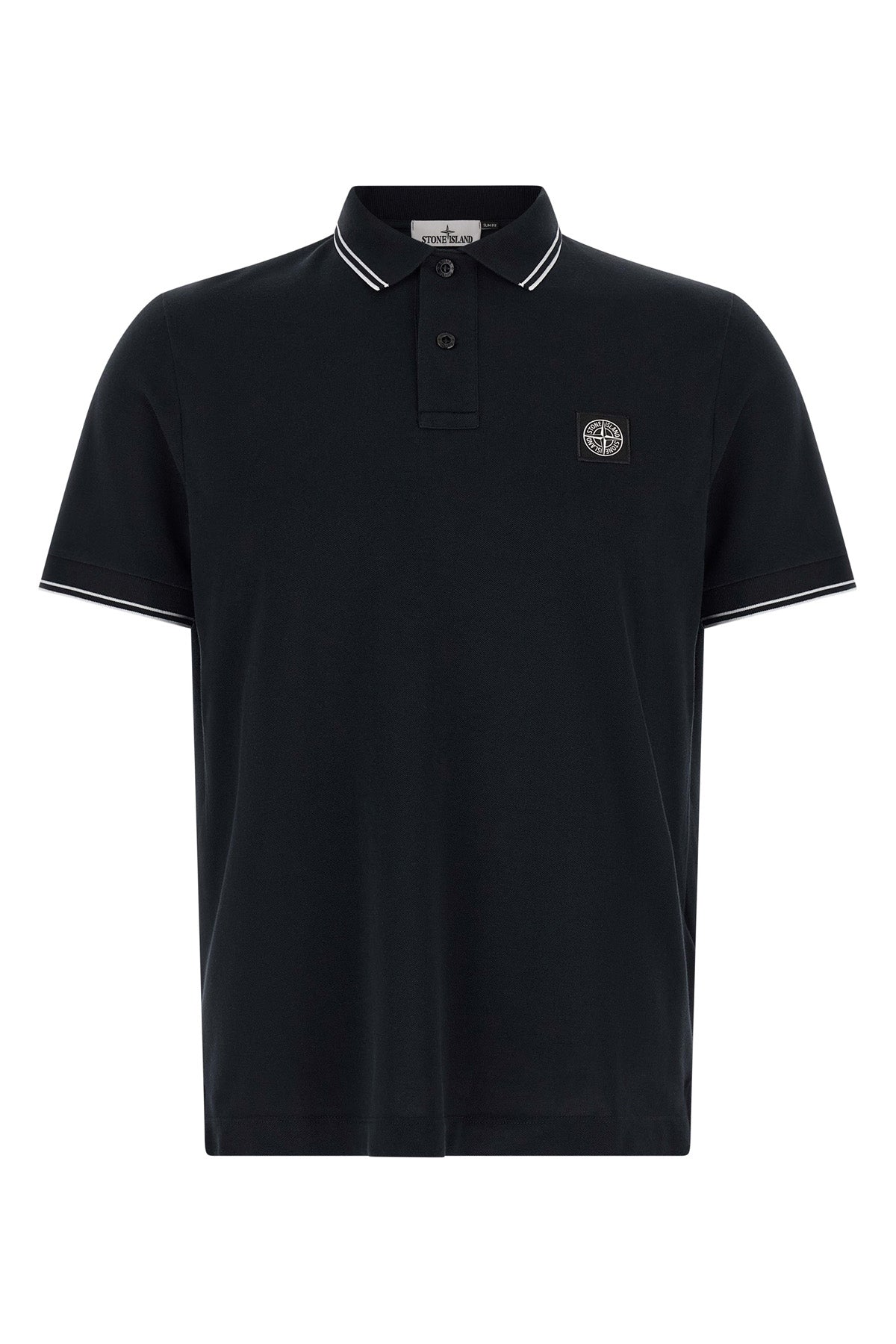 2200010 polo shirt in stretch cotton piqué