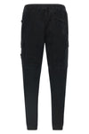the stone island 3100033 cargo pants in garment-dyed stretch broken twill cott