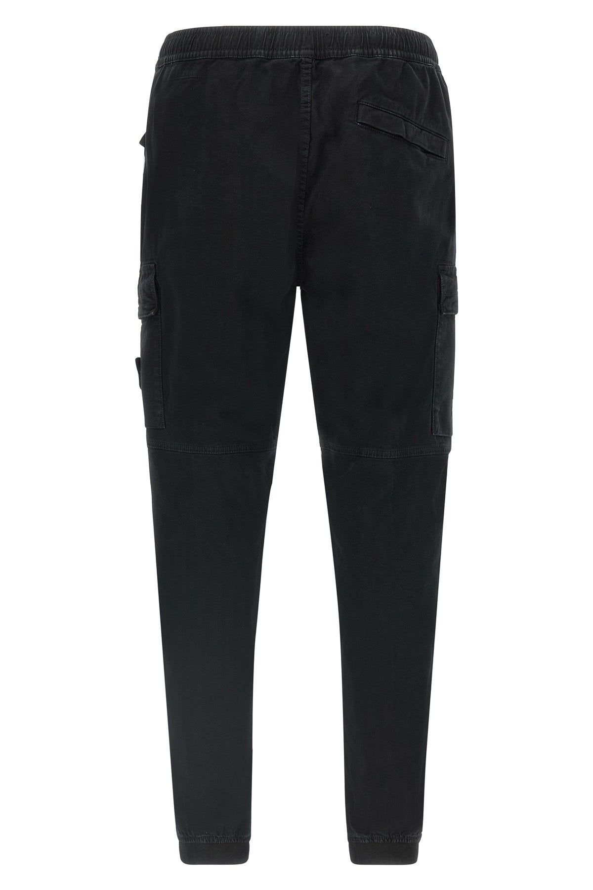 the stone island 3100033 cargo pants in garment-dyed stretch broken twill cott
