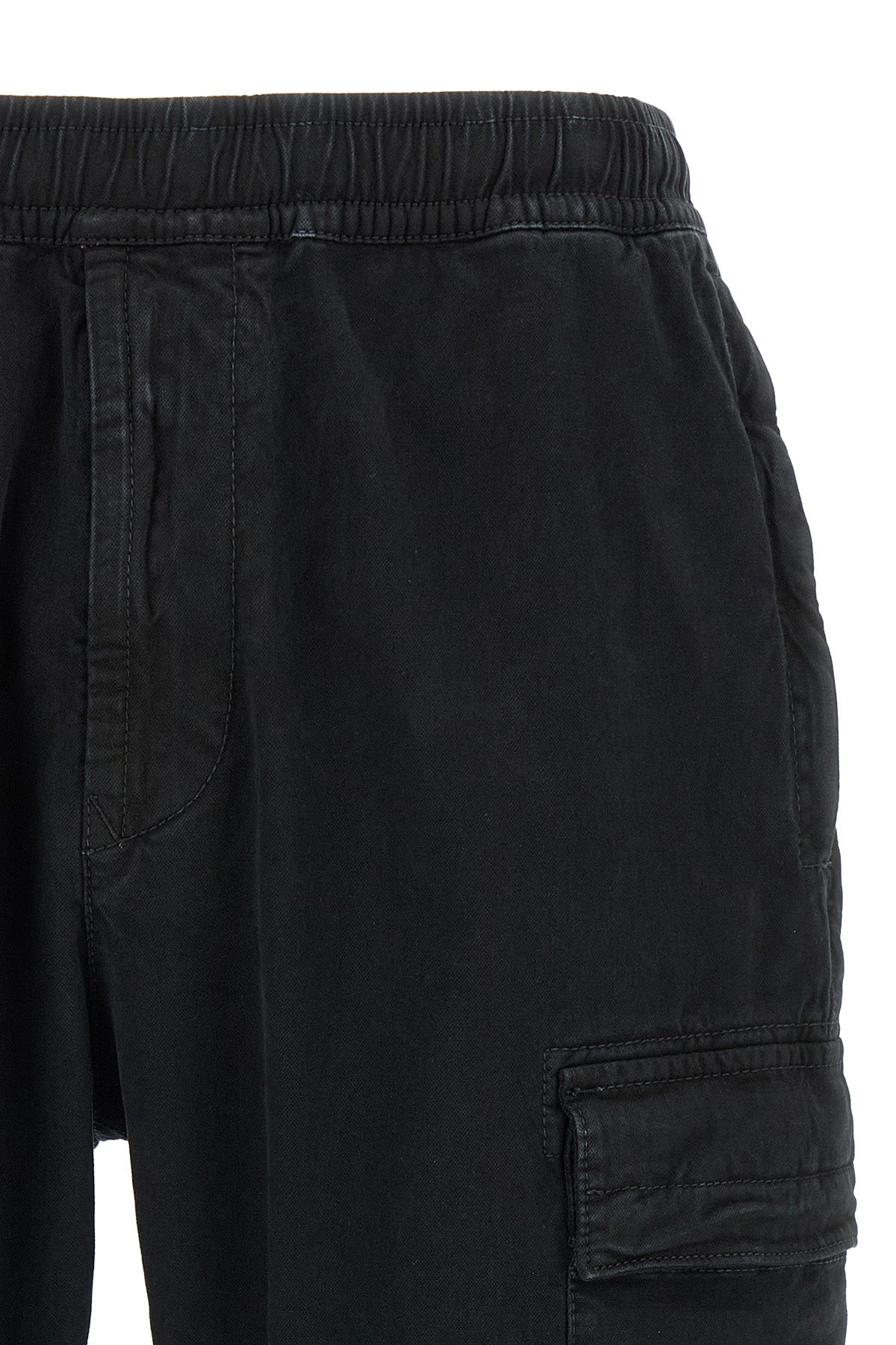 the stone island 3100033 cargo pants in garment-dyed stretch broken twill cott