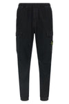 the stone island 3100033 cargo pants in garment-dyed stretch broken twill cott
