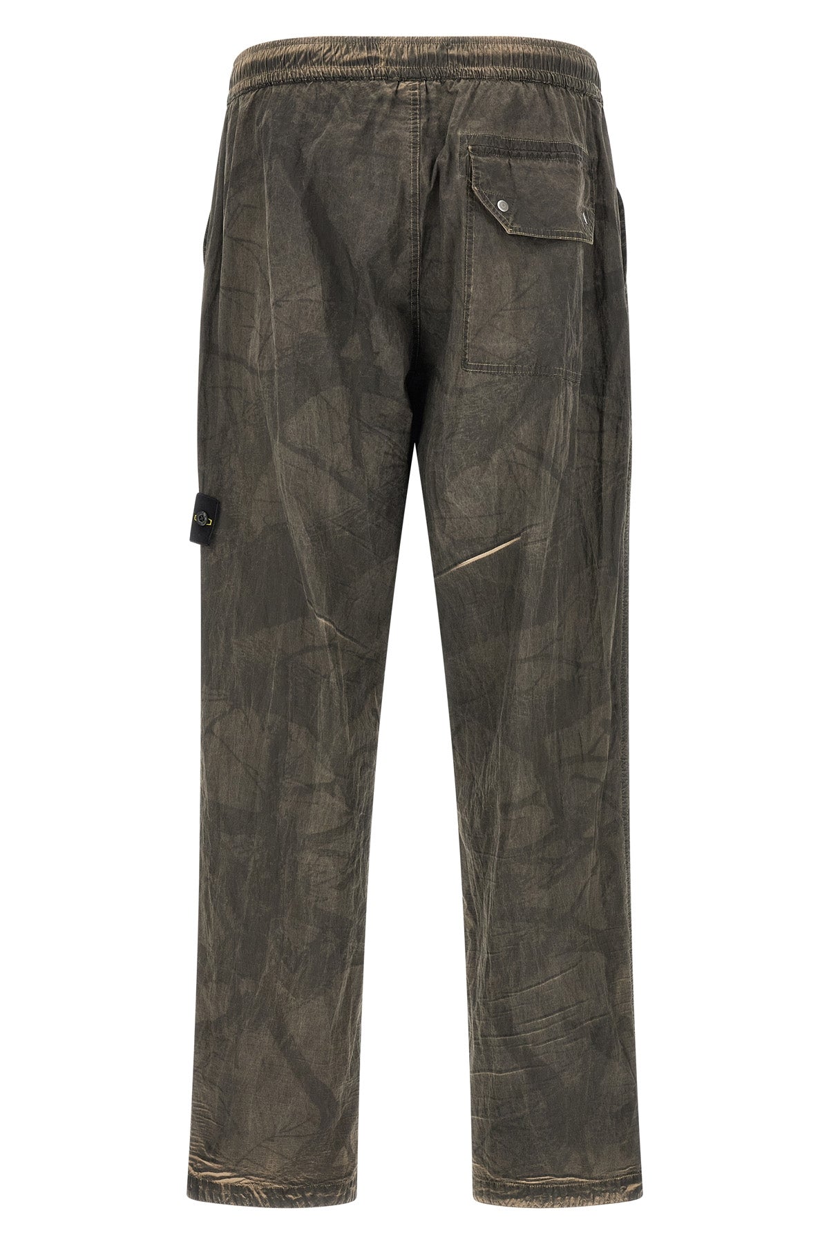 the stone island loose fit trousers