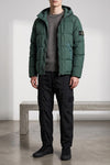 the ocean green down jacket