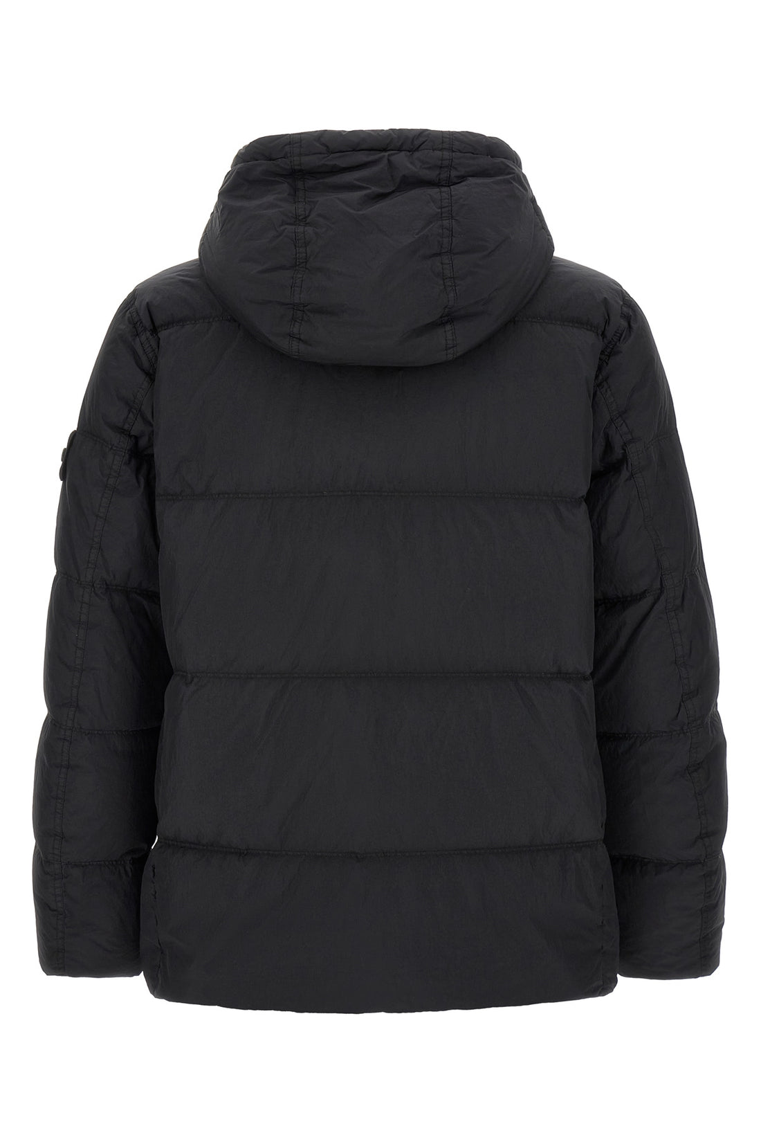 STONE ISLAND L the stone island padded jacket in black