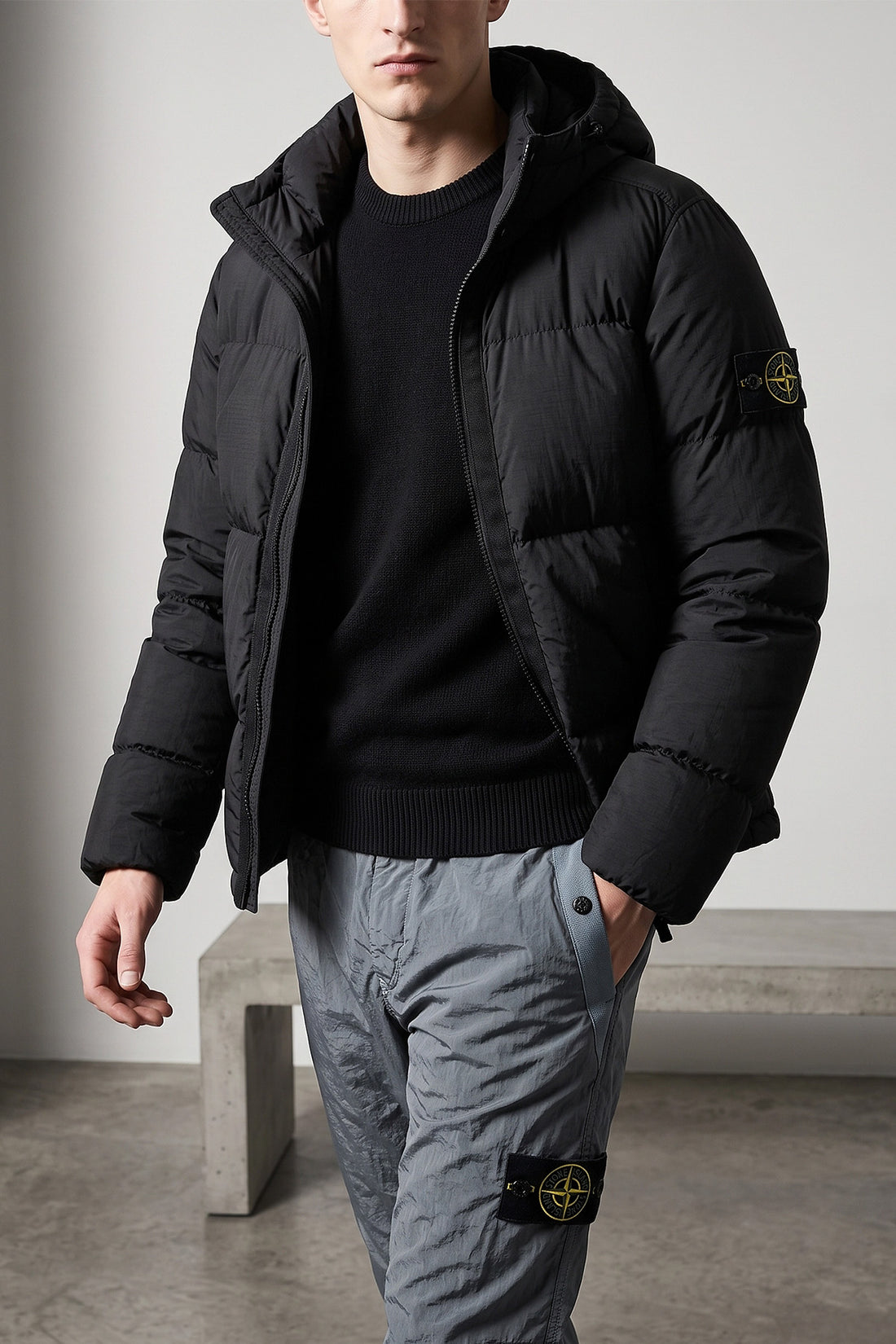 STONE ISLAND L the stone island 5100072 crew neck sweater