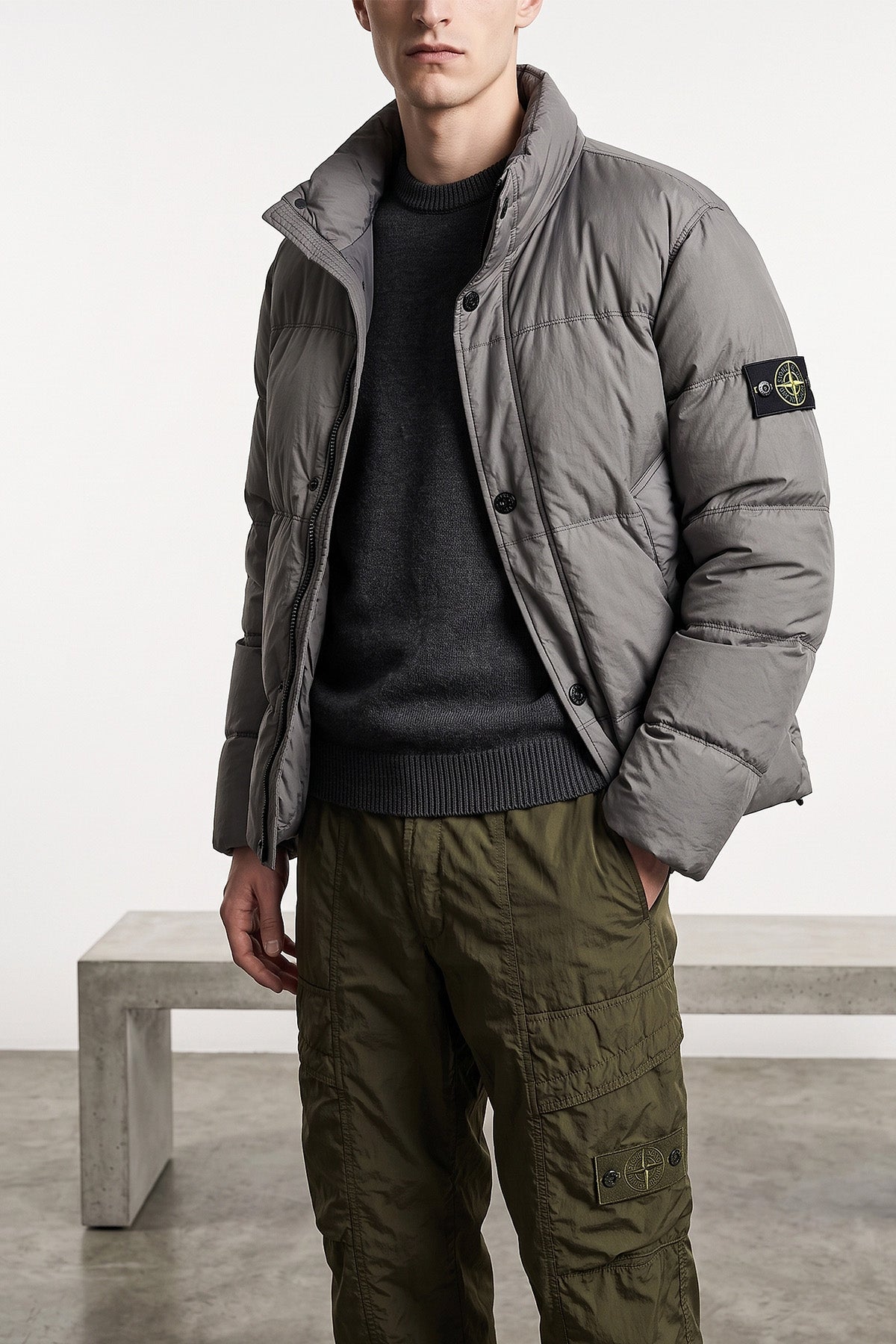 the stone island 5100072 crew neck sweater