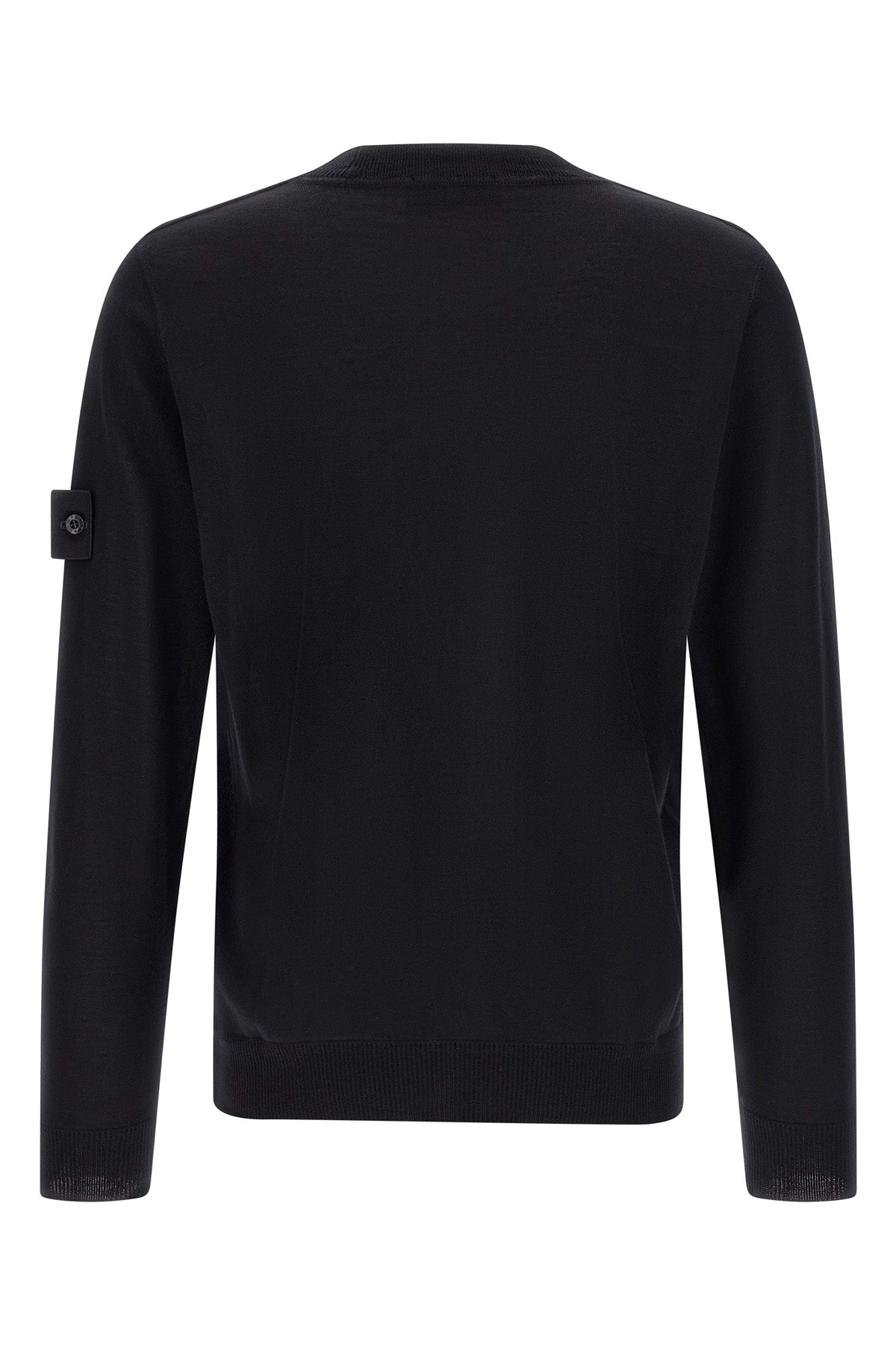 the stone island long-sleeve crew-neck sweater