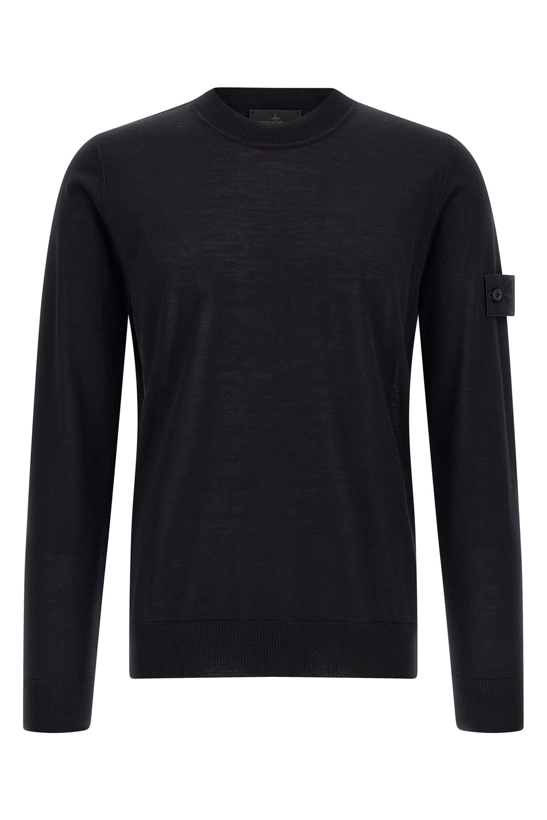 STONE ISLAND M the stone island long-sleeve crew-neck sweater