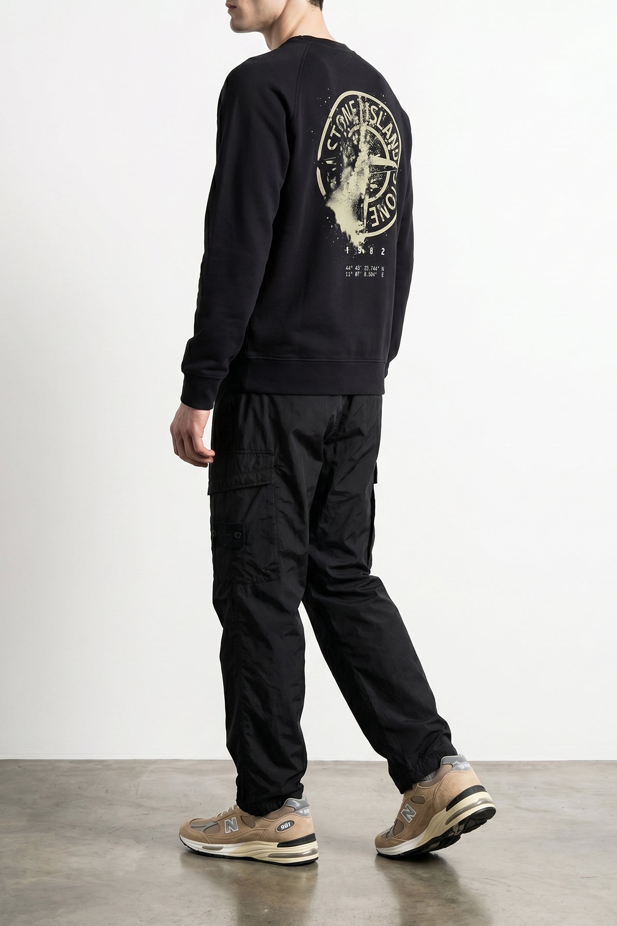 the stone island sweatshirt