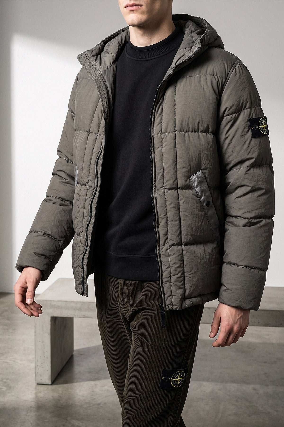 the stone island sweatshirt