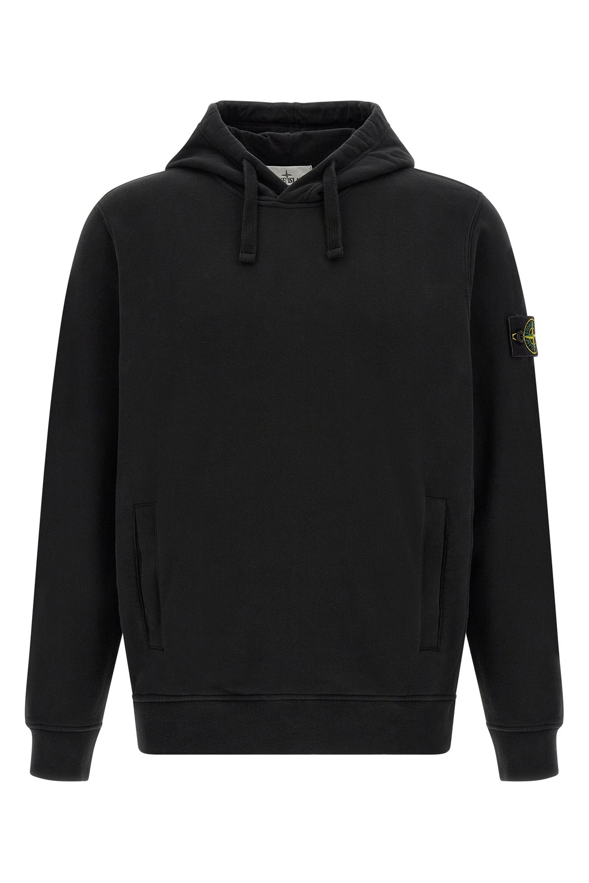 the stone island sweatshirt in premium cotton