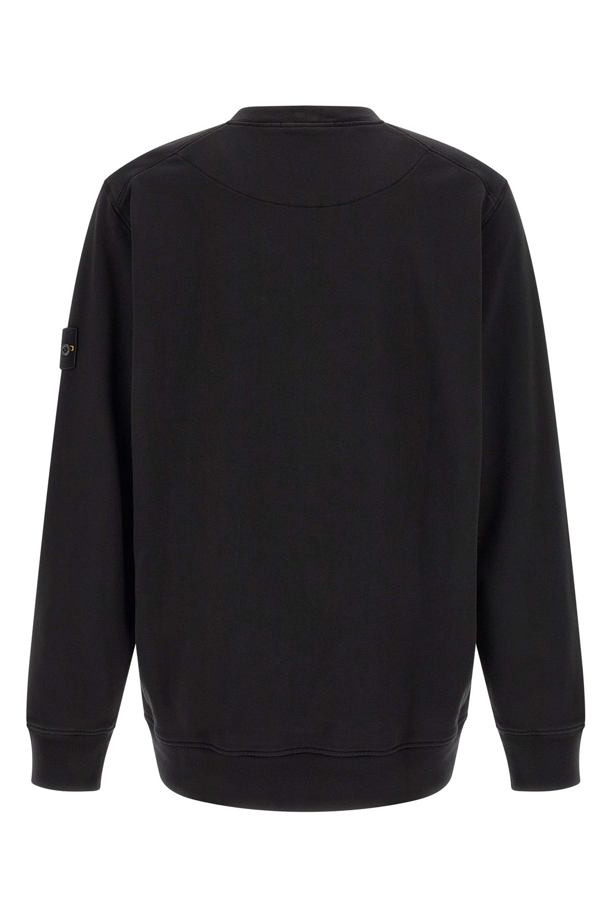 the stone island 6100060 sweatshirt features an essential silhouette defined b