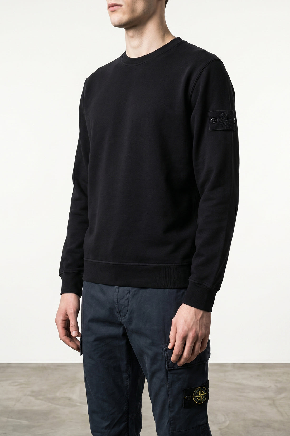 STONE ISLAND L light cotton sweatshirt