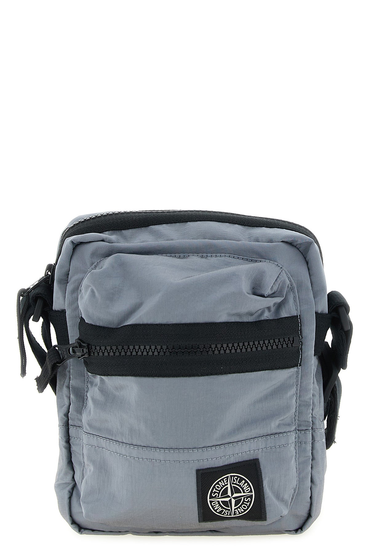 the stone island 9200015 ash grey crossbody bag
