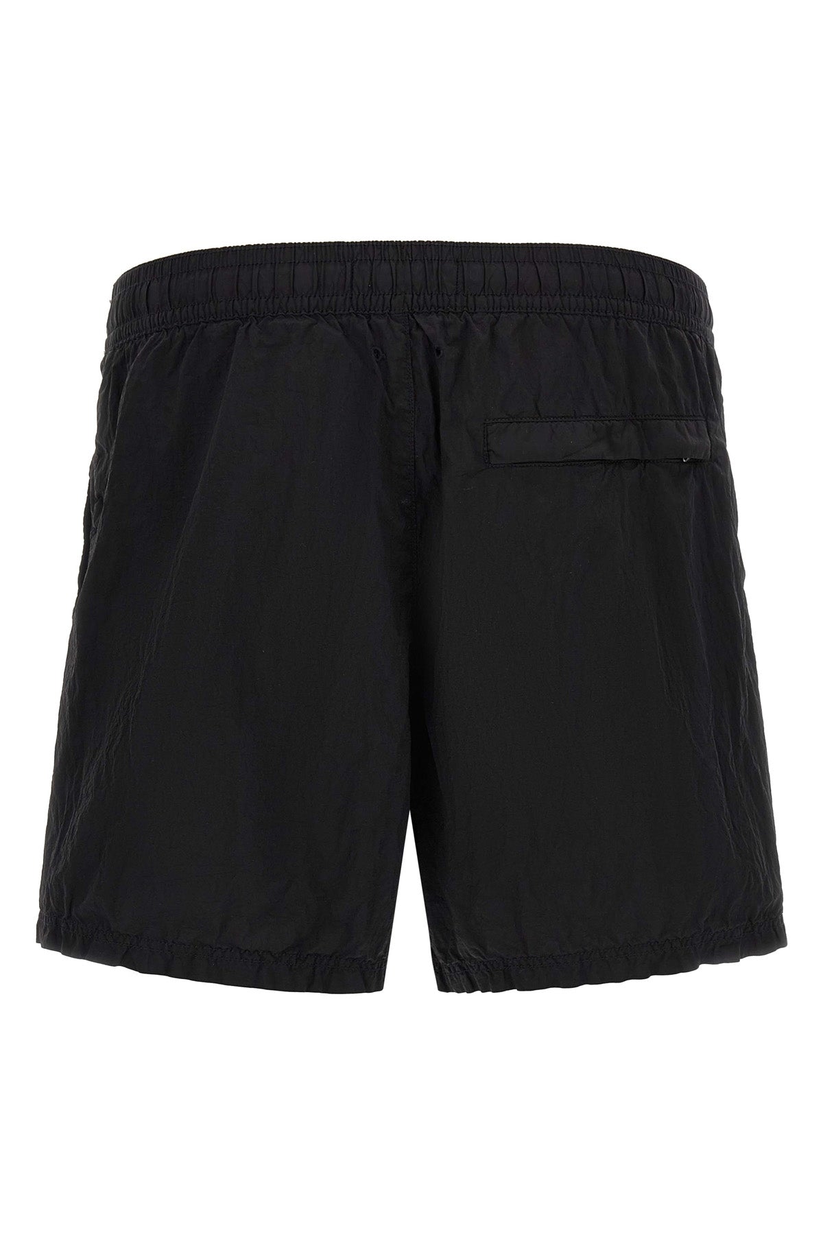 b100004 wrinkled nylon metal swimsuit