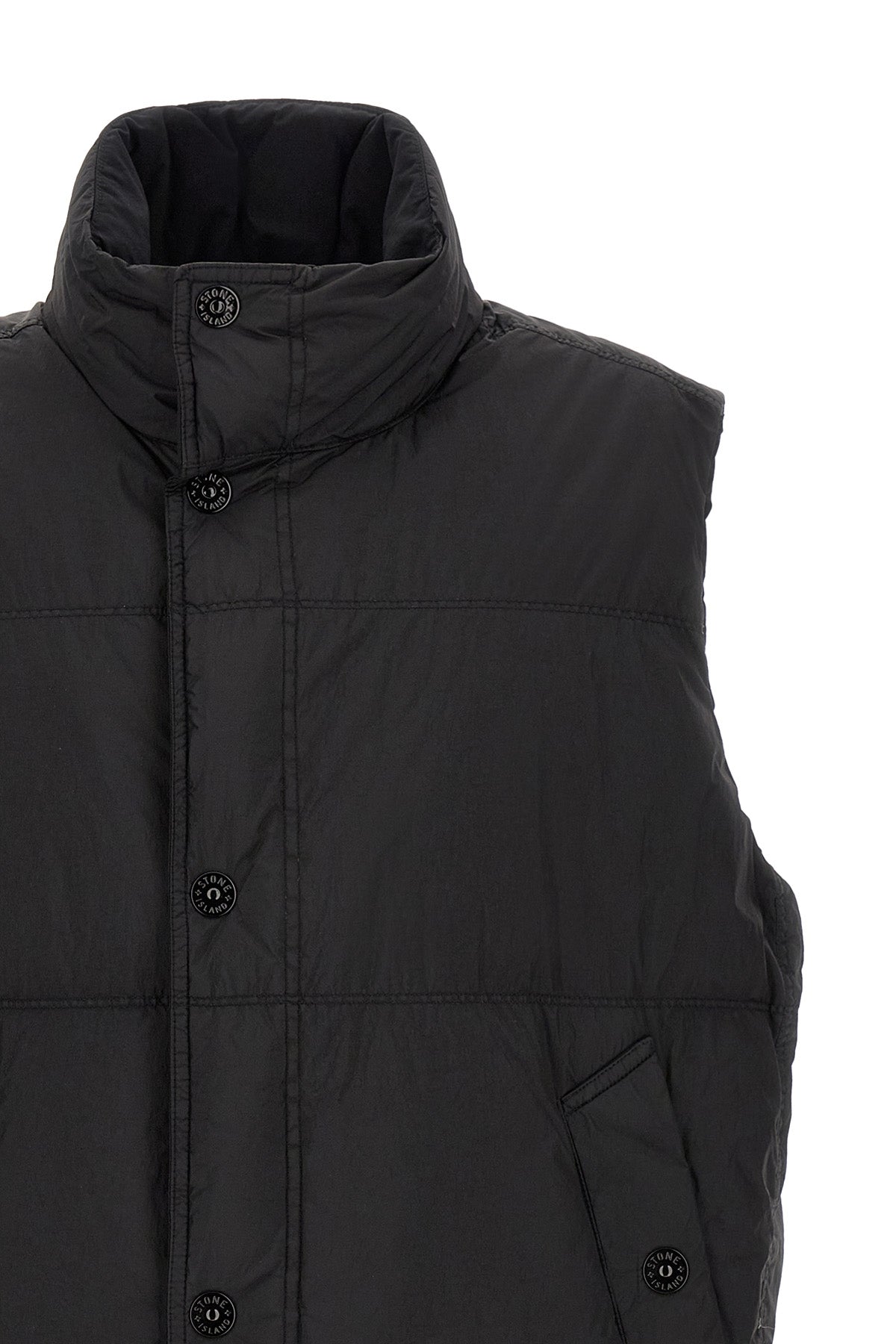 the padded stone island vest