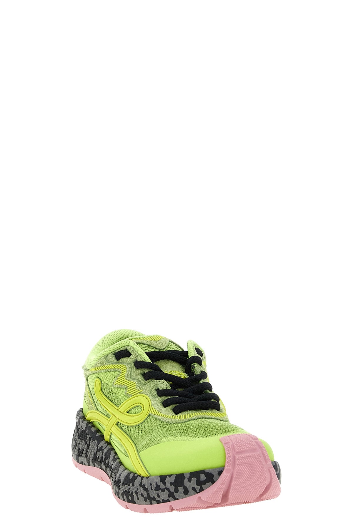 loewes pogo sneakers redefine urban aesthetics through bold volumes and vibra