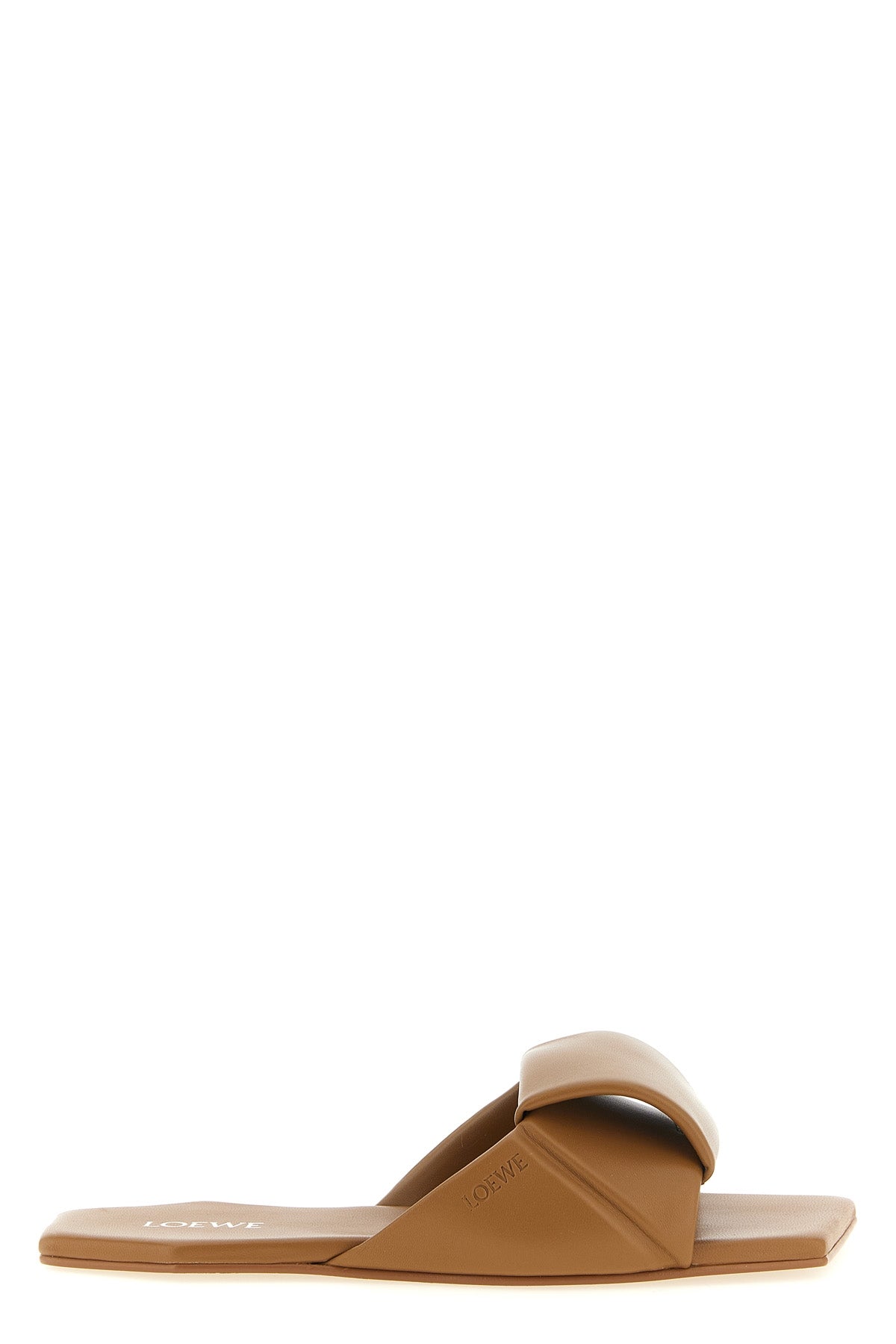 the slide sandal loewe origami in soft lambskin redefines everyday elegance th