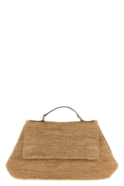 lahady natural raffia handbag