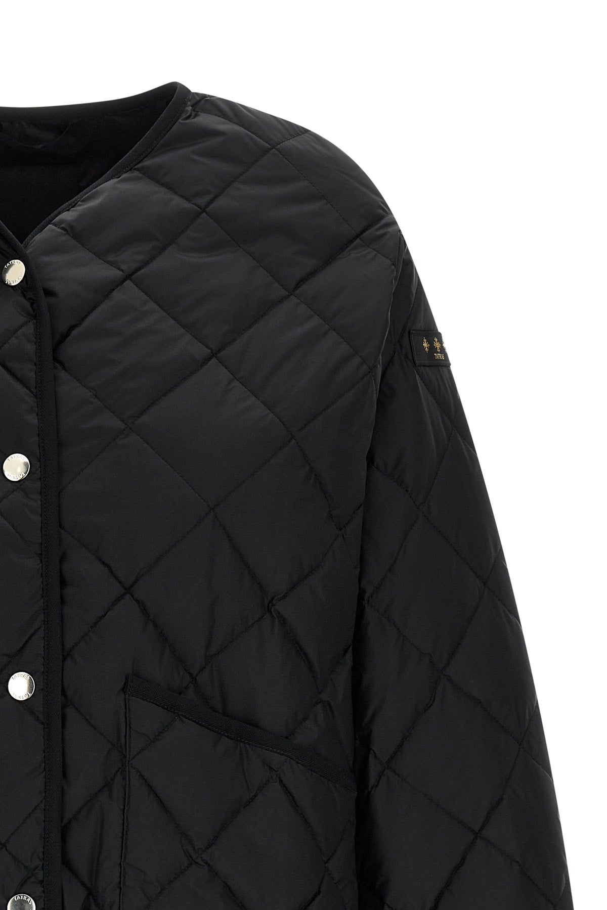 larissa slightly glossy taffeta down jacket