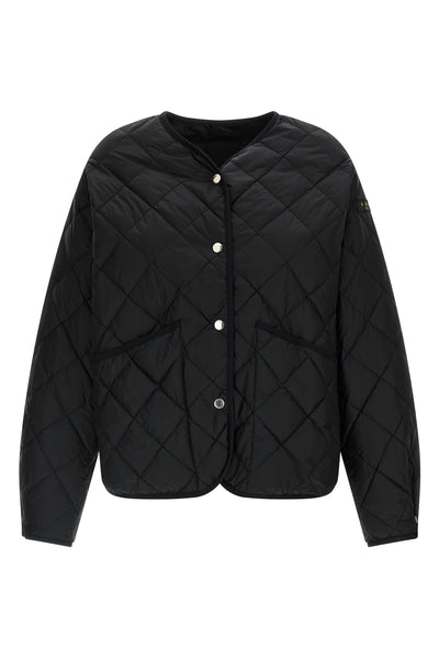 larissa slightly glossy taffeta down jacket