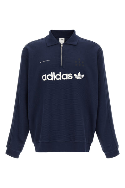 the adidas statement x song for the mute sleeve polo shirt