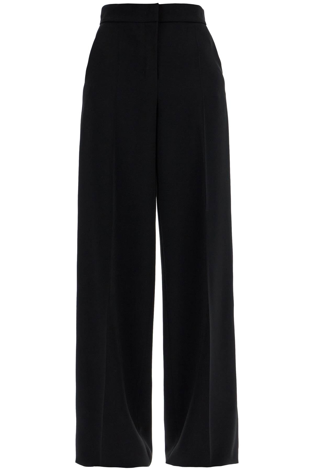 straight leg trousers in cady