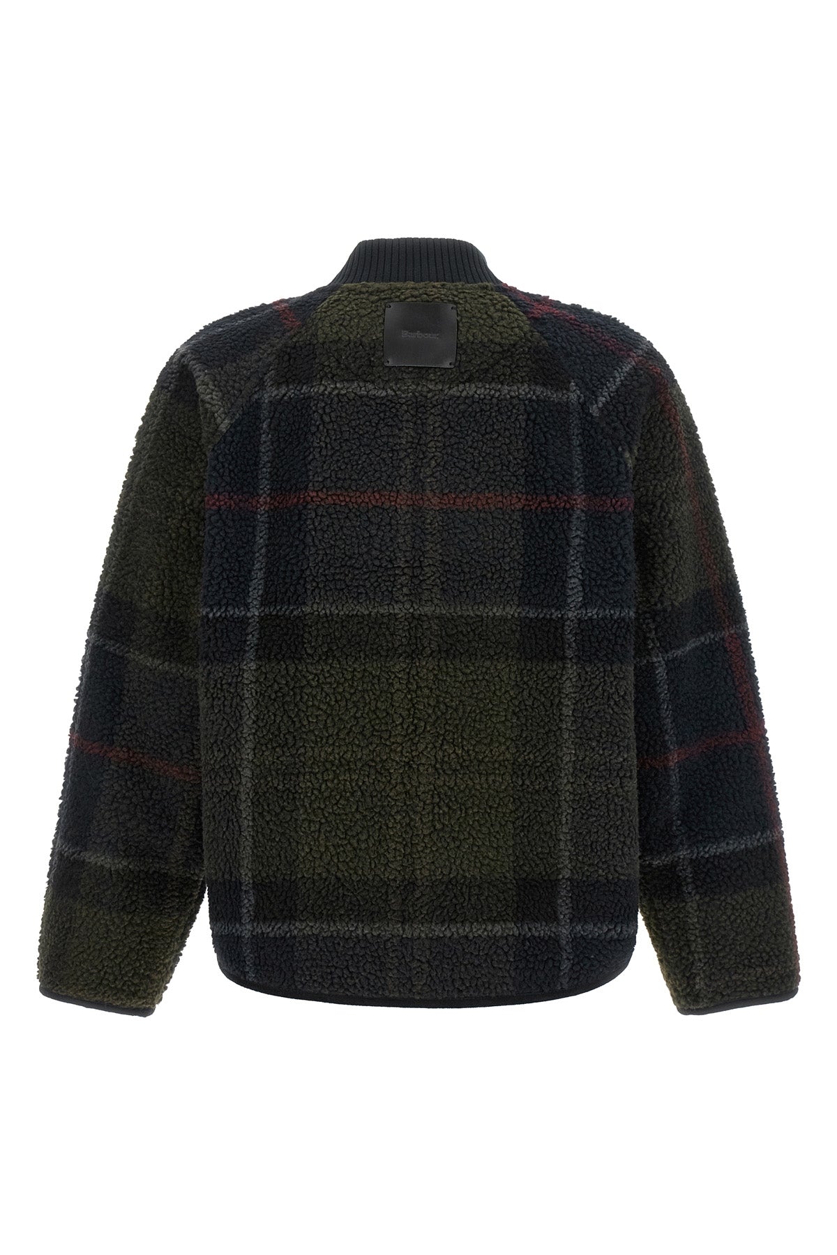 barbour kirklees jacket redefines casual outerwear through teddy-effect fleece
