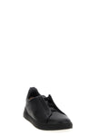 triple stitch sneakers in grainy leather