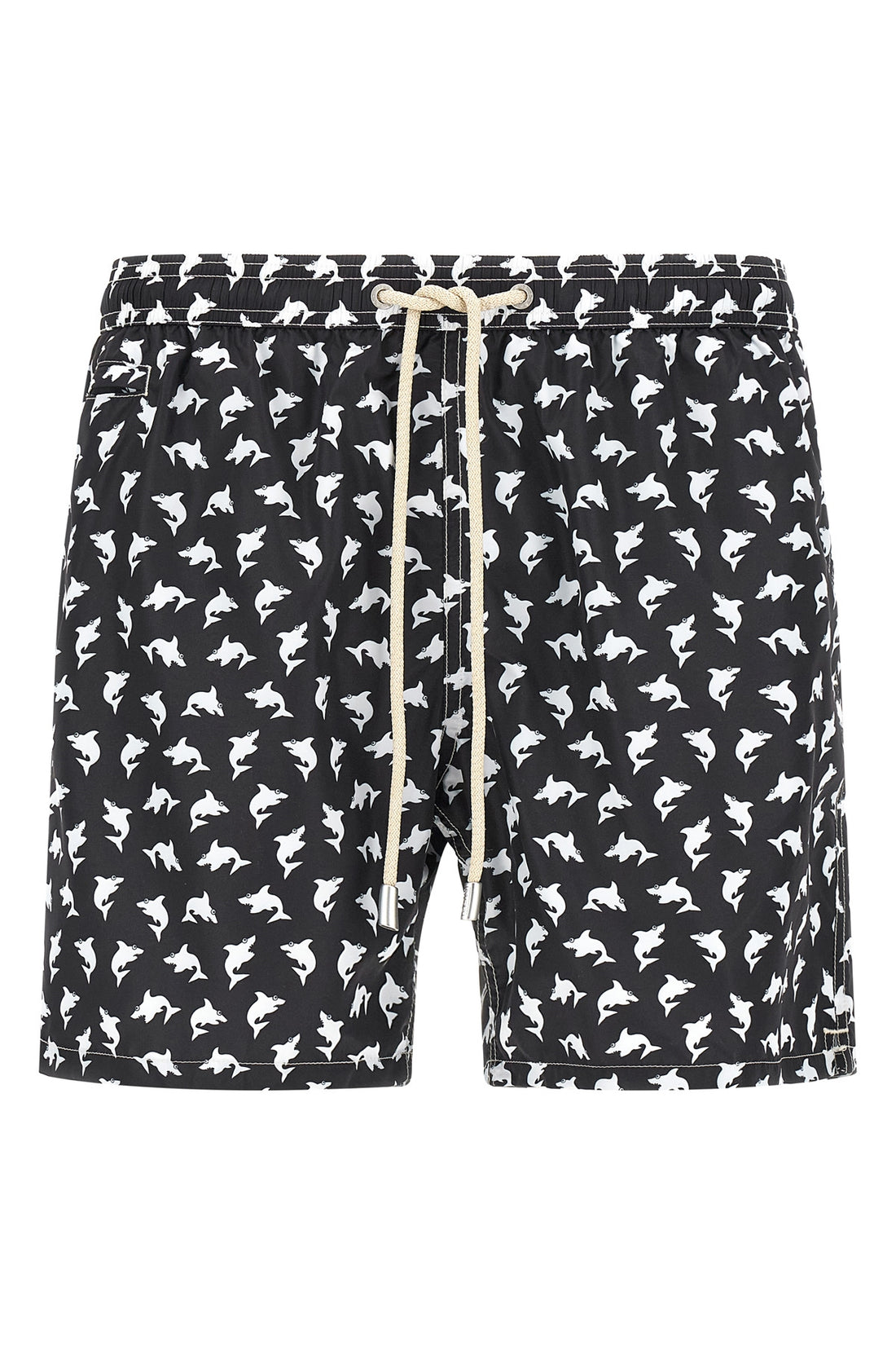 MC2 SAINT BARTH XL lighting swimsuit in quick-drying bad shark print light technical fabric