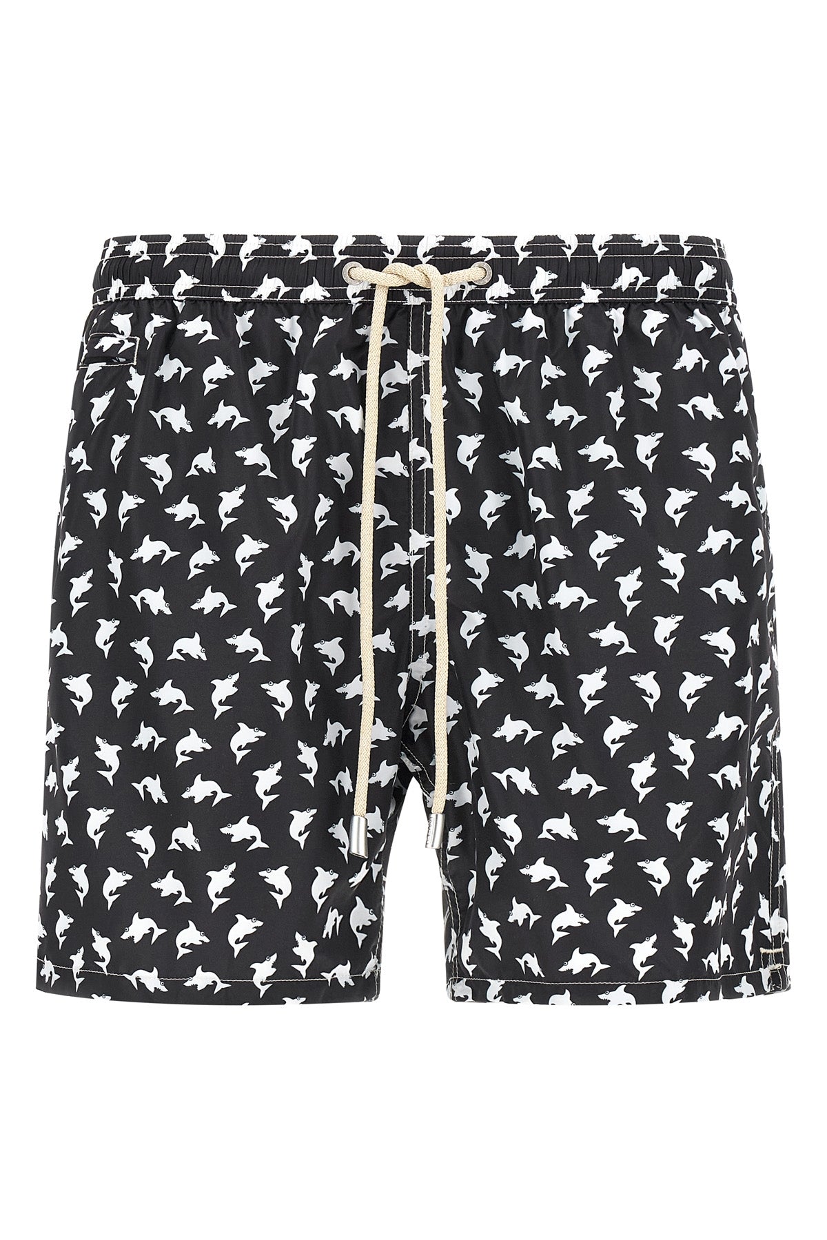 lighting swimsuit in quick-drying bad shark print light technical fabric